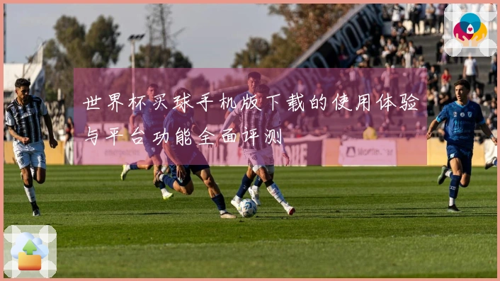世界杯买球手机版下载的使用体验与平台功能全面评测