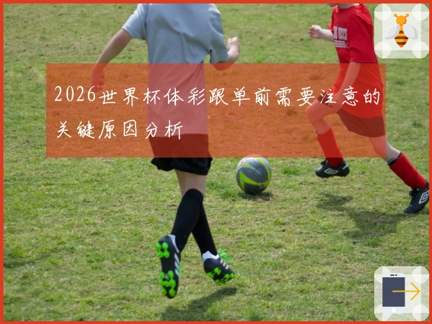 2026世界杯体彩跟单前需要注意的关键原因分析